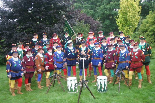 Die Gruppe der Armbrustschützen Mengeringhausen 2007 Gruppenfoto 2007